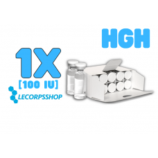 HGH (Human Growth Hormone) 100 IU liquide 1flacon x 50 IU "White Label"