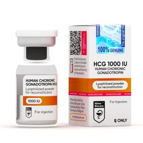 HCG 1000iu Hilma Biocare